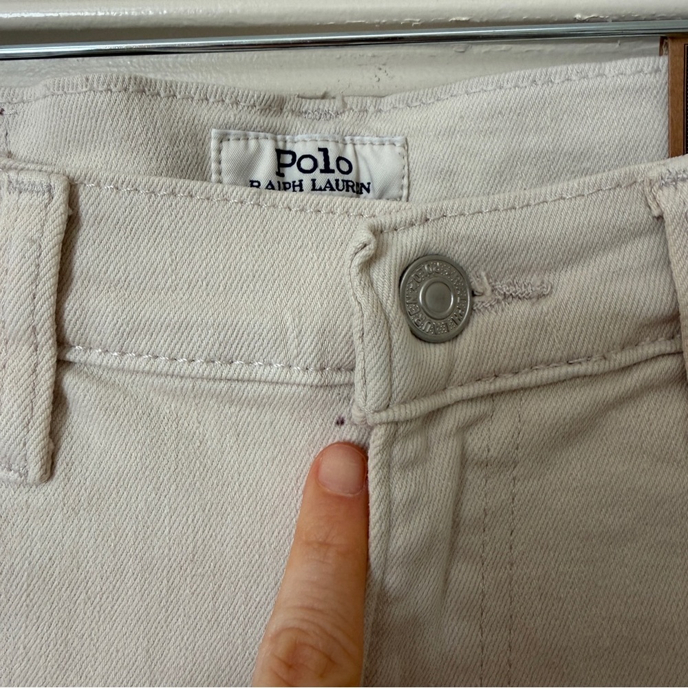 NWT Polo Ralph Lauren Sullivan Slim Fit Pants in Ecru Boys Size 16 - Picture 12 of 14